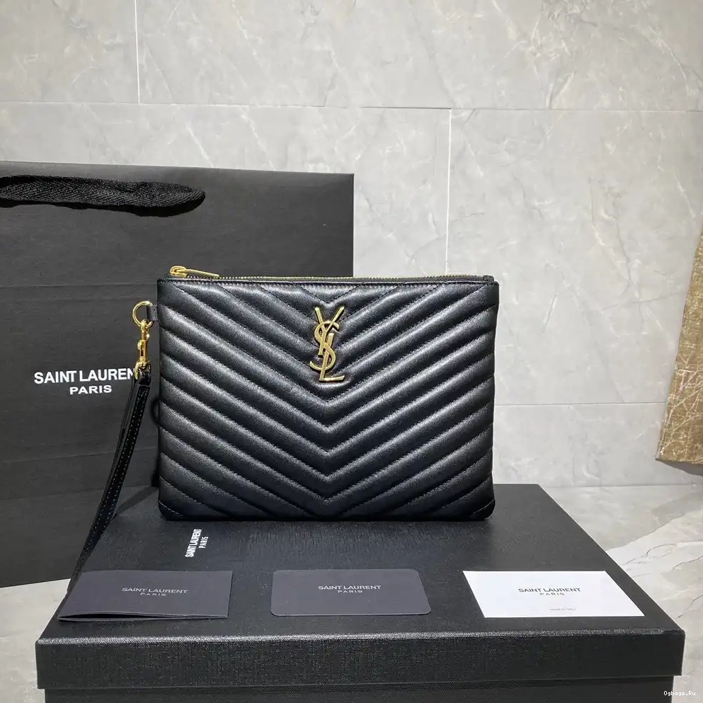 YSL CLUTCH MONOGRAM 0425